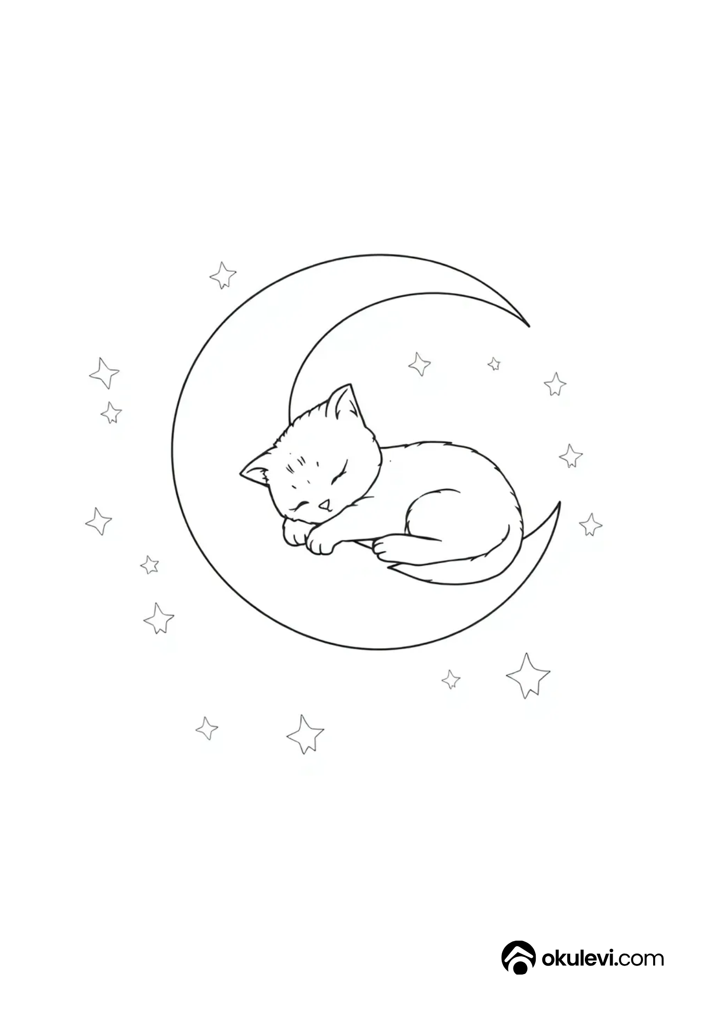 ayda tatlı kedi boyama