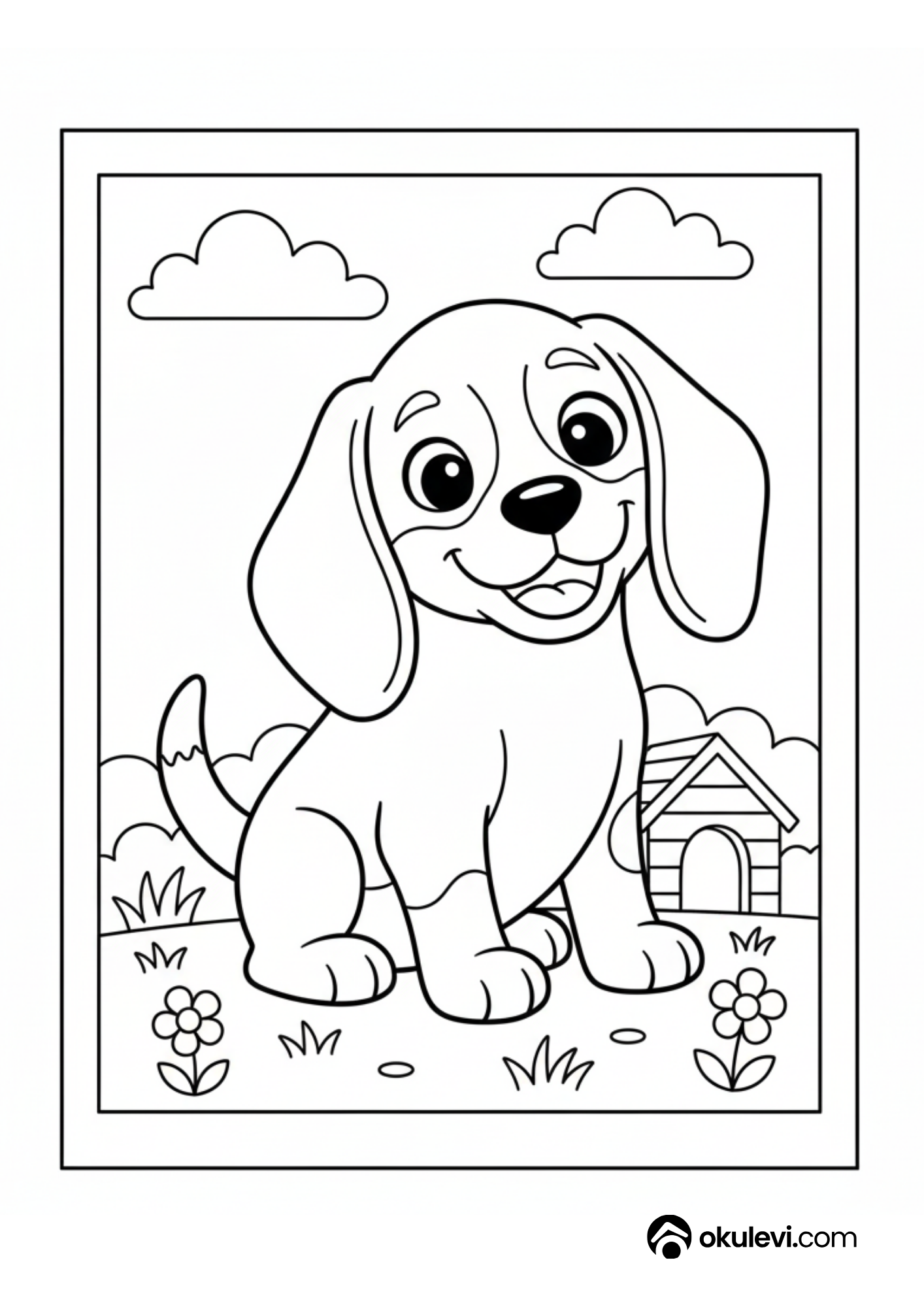 köpek boyama
